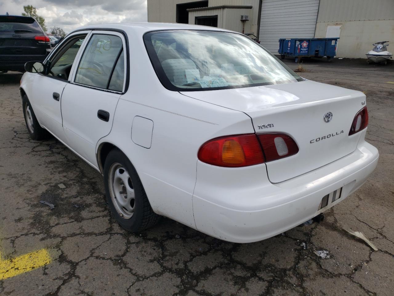 Photo 3 from auction – 1998 TOYOTA COROLLA VE with VIN 2T1BR12E4WC057331