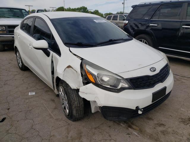 KIA RIO LX 2013 with VIN KNADM4A39D6205953 - Photo from auction