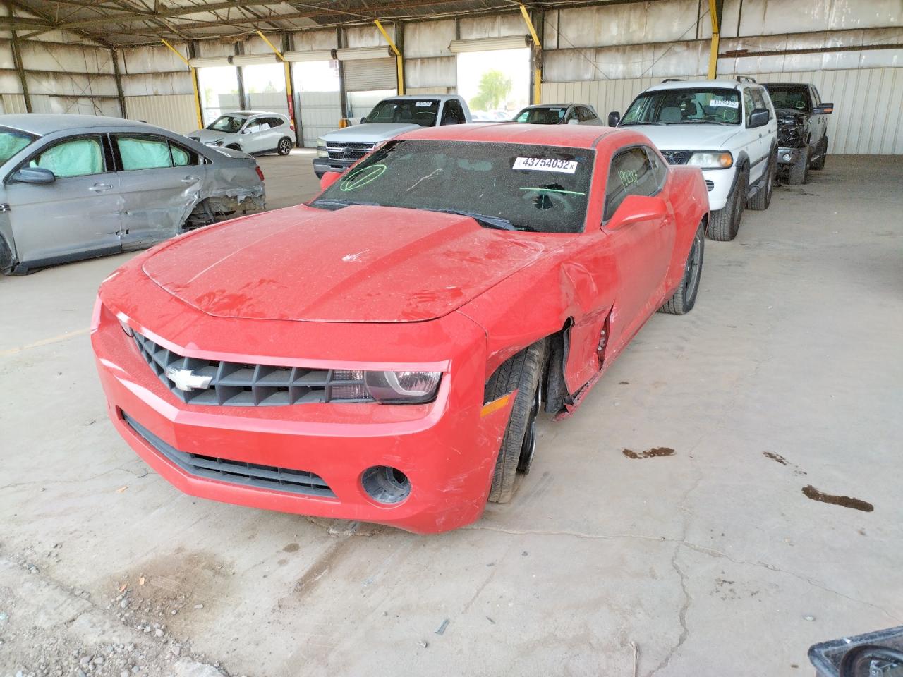 Photo 2 from auction – 2010 CHEVROLET CAMARO LS with VIN 2G1FA1EV1A9204467