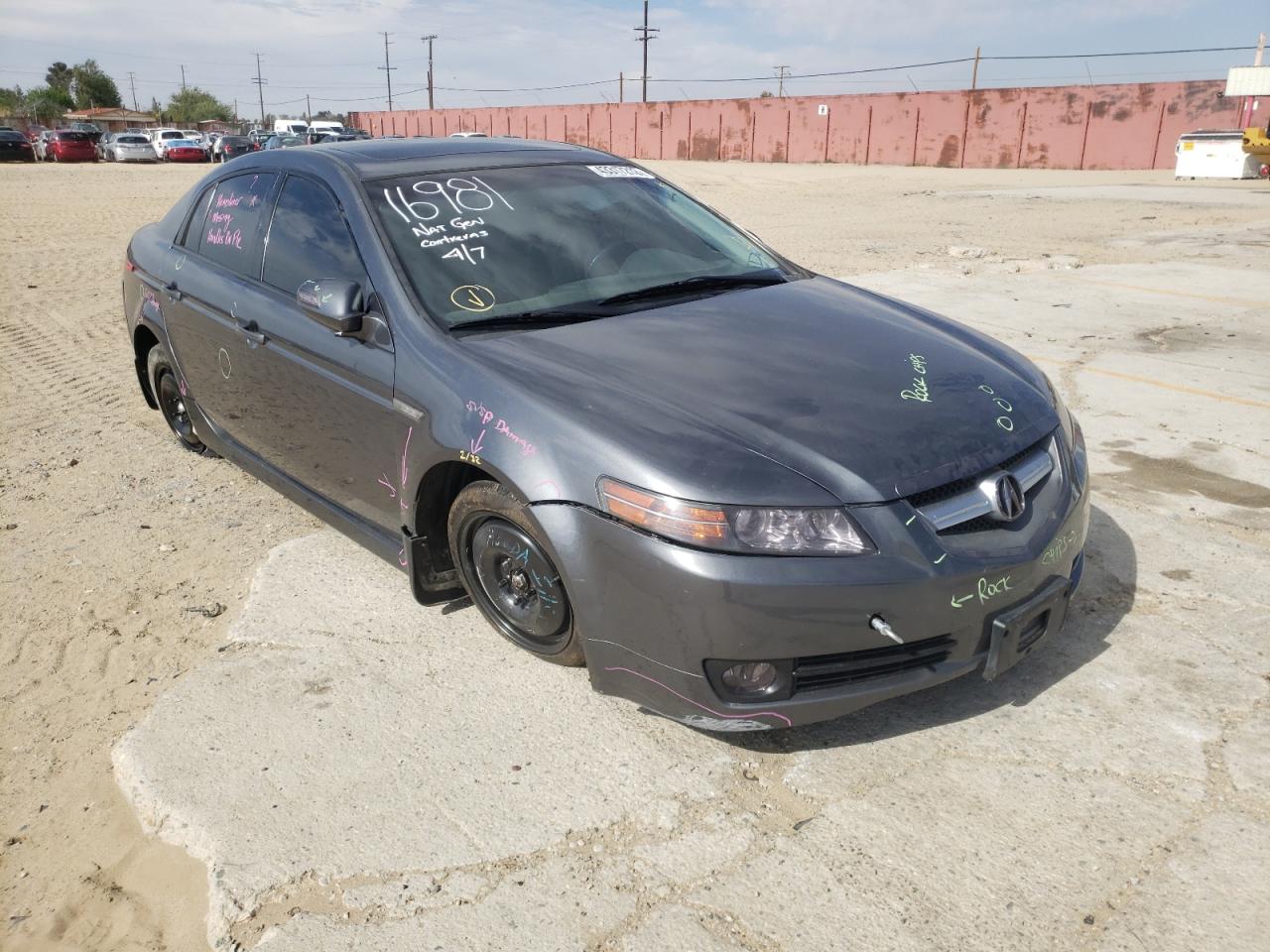 Photo 1 from auction – 2008 ACURA TL with VIN 19UUA66258A018964