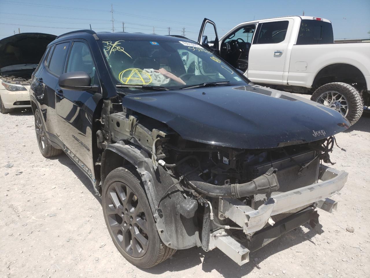 JEEP COMPASS 80 2021 with VIN 3C4NJCEB6MT550066 - Photo from auction