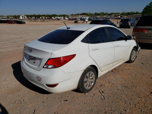 Photo 4 from auction – 2016 HYUNDAI ACCENT SE with VIN KMHCT4AE2GU163768