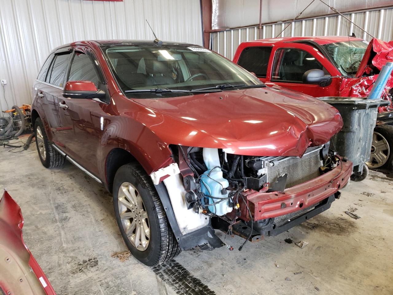 LINCOLN MKX 2015 with VIN 2LMDJ8JK1FBL23137 - Photo from auction