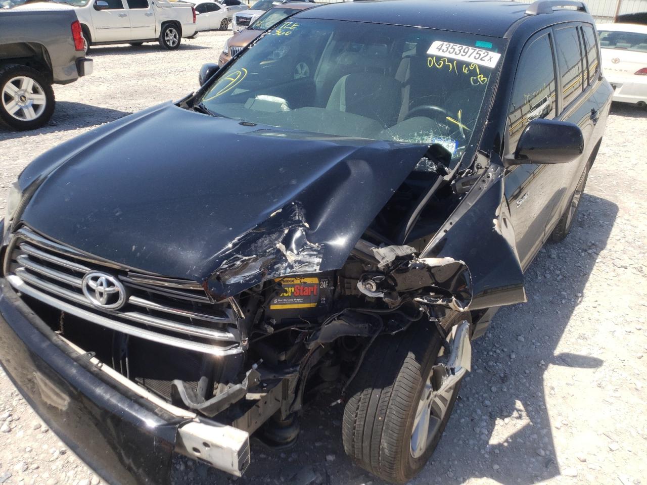 Photo 9 from auction – 2008 TOYOTA HIGHLANDER with VIN JTEDS43A882063169