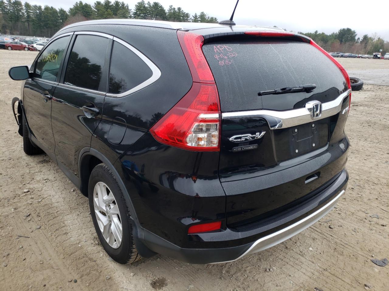 Photo 3 from auction – 2016 HONDA CR-V EXL with VIN 2HKRM4H75GH659662