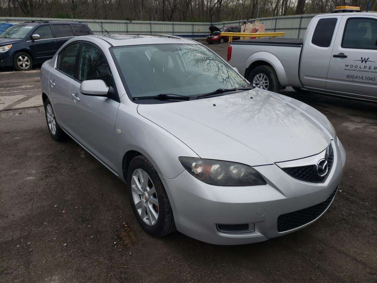MAZDA 3 I 2008 with VIN JM1BK32G981804348 - Photo from auction