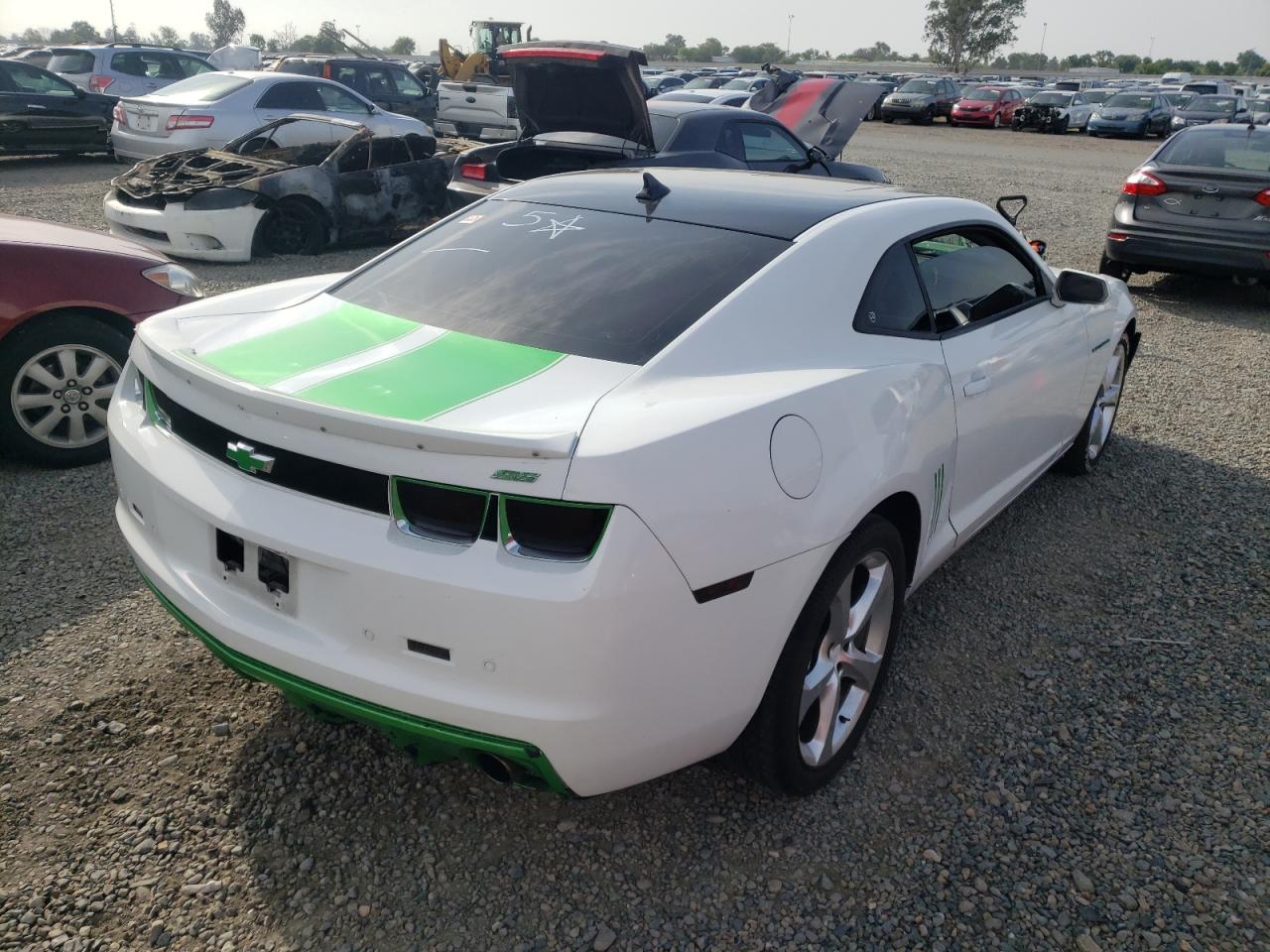 Photo 4 from auction – 2012 CHEVROLET CAMARO 2SS with VIN 2G1FK1EJ1C9140766
