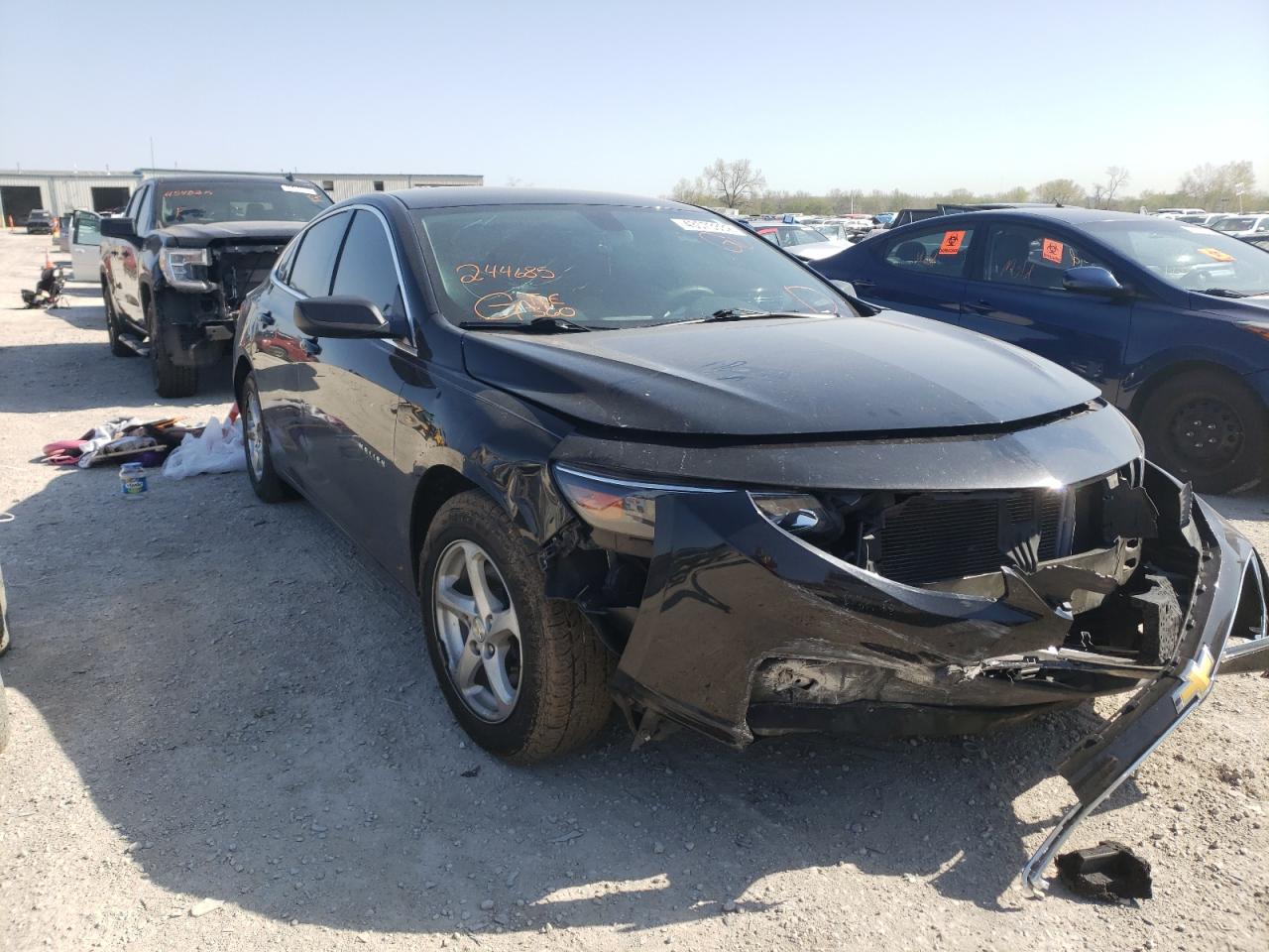 CHEVROLET MALIBU LS 2017 with VIN 1G1ZB5ST5HF244685 - Photo from auction