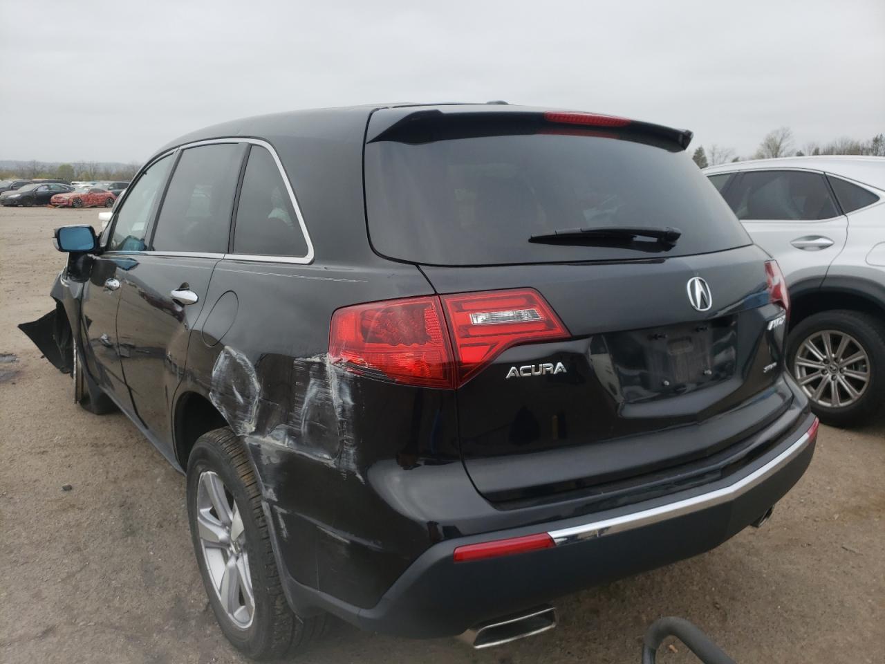 Photo 3 from auction – 2012 ACURA MDX TECHNO with VIN 2HNYD2H34CH540298