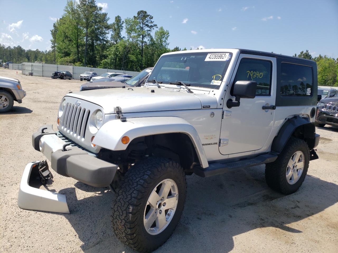 Photo 2 from auction – 2010 JEEP WRANGLER S with VIN 1J4AA5D14AL107290