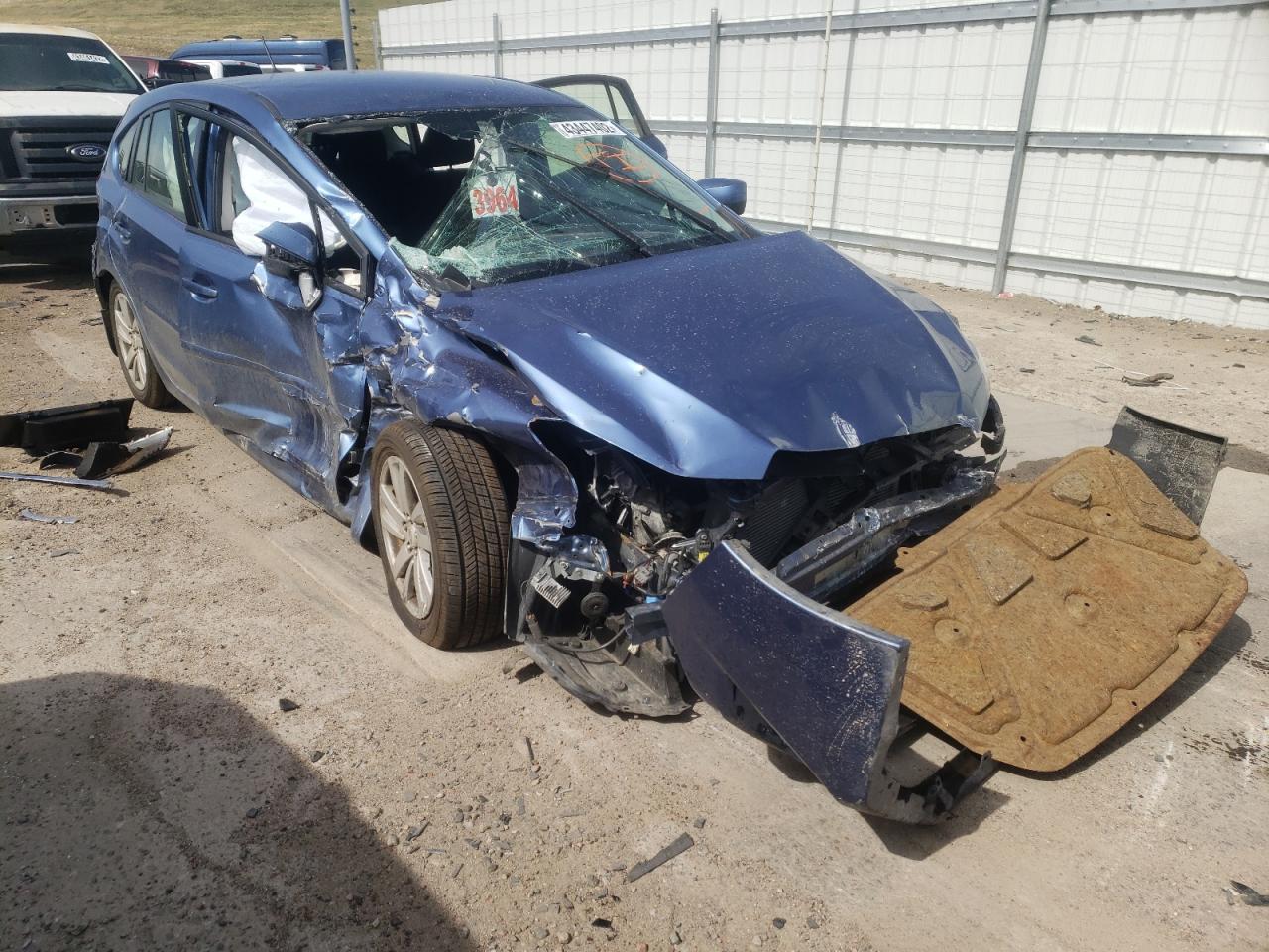 SUBARU IMPREZA PR 2015 with VIN JF1GPAC61F8327975 - Photo from auction