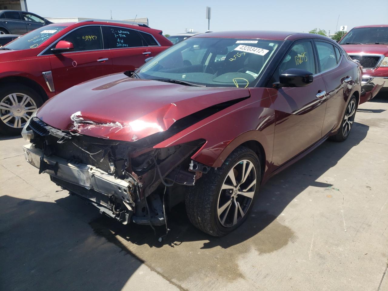 Photo 2 from auction – 2016 NISSAN MAXIMA 3.5 with VIN 1N4AA6AP5GC385330