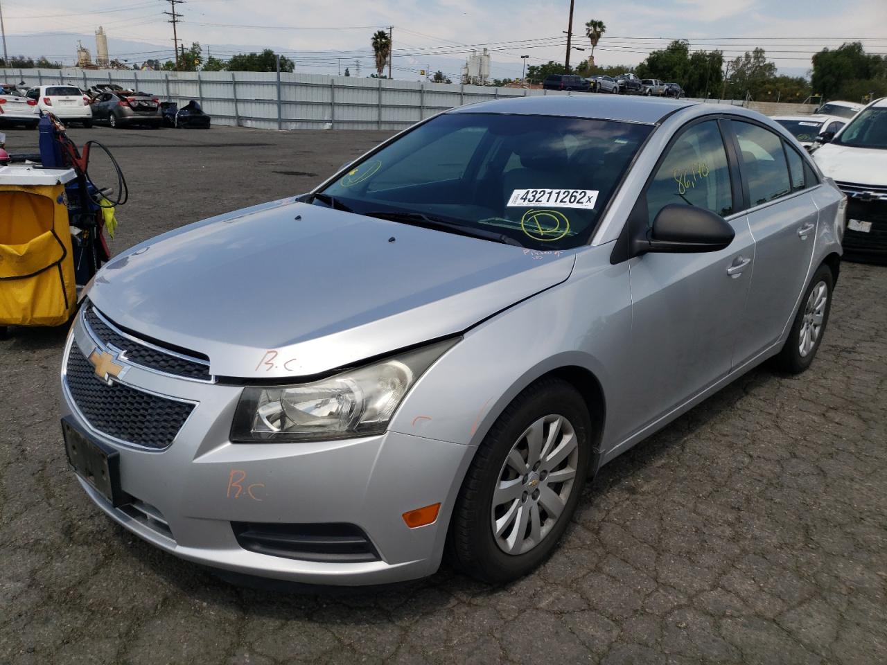 Photo 2 from auction – 2011 CHEVROLET CRUZE LS with VIN 1G1PC5SH7B7306279