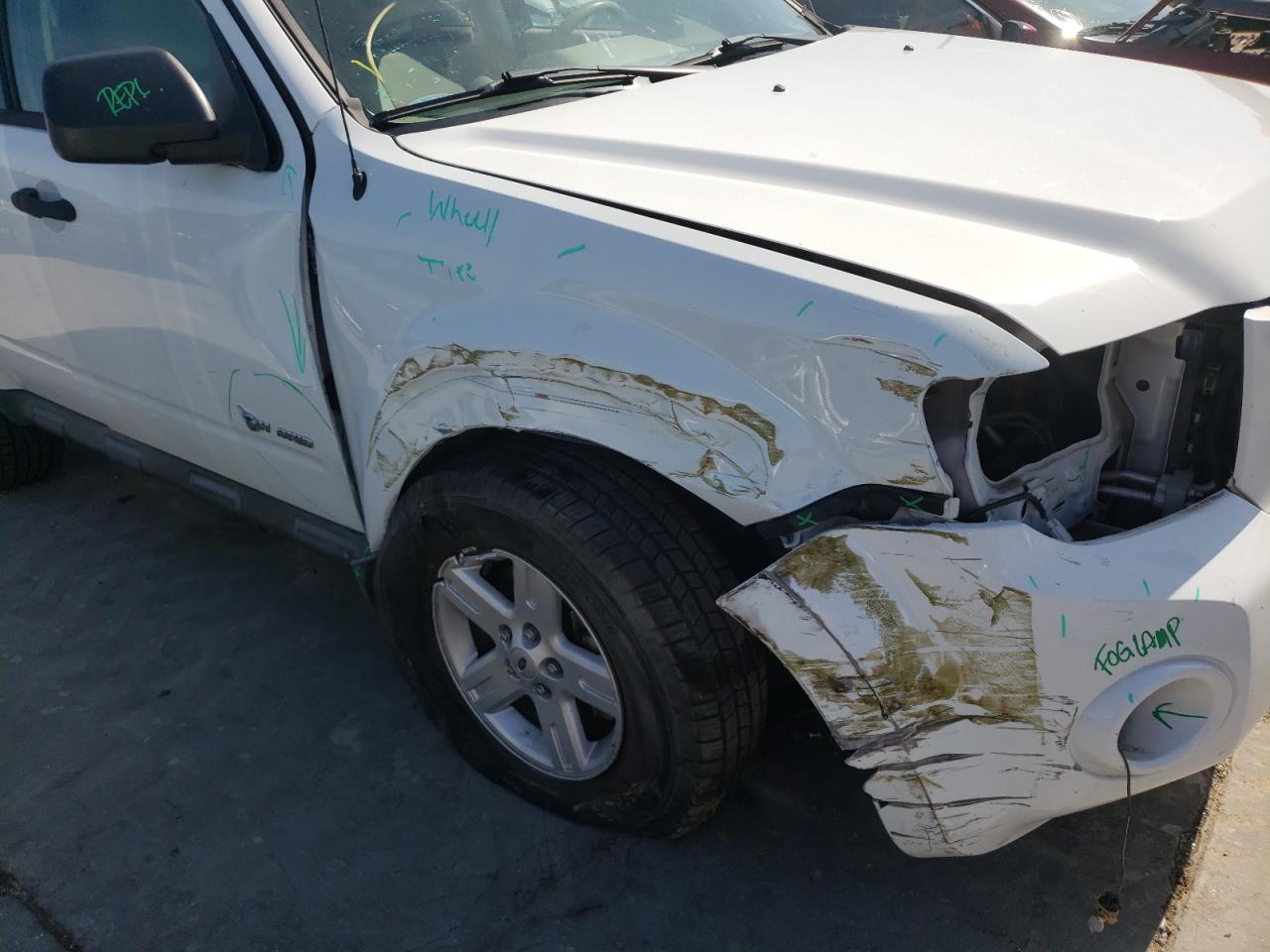 Photo 9 from auction – 2010 FORD ESCAPE HYB with VIN 1FMCU4K36AKD33899