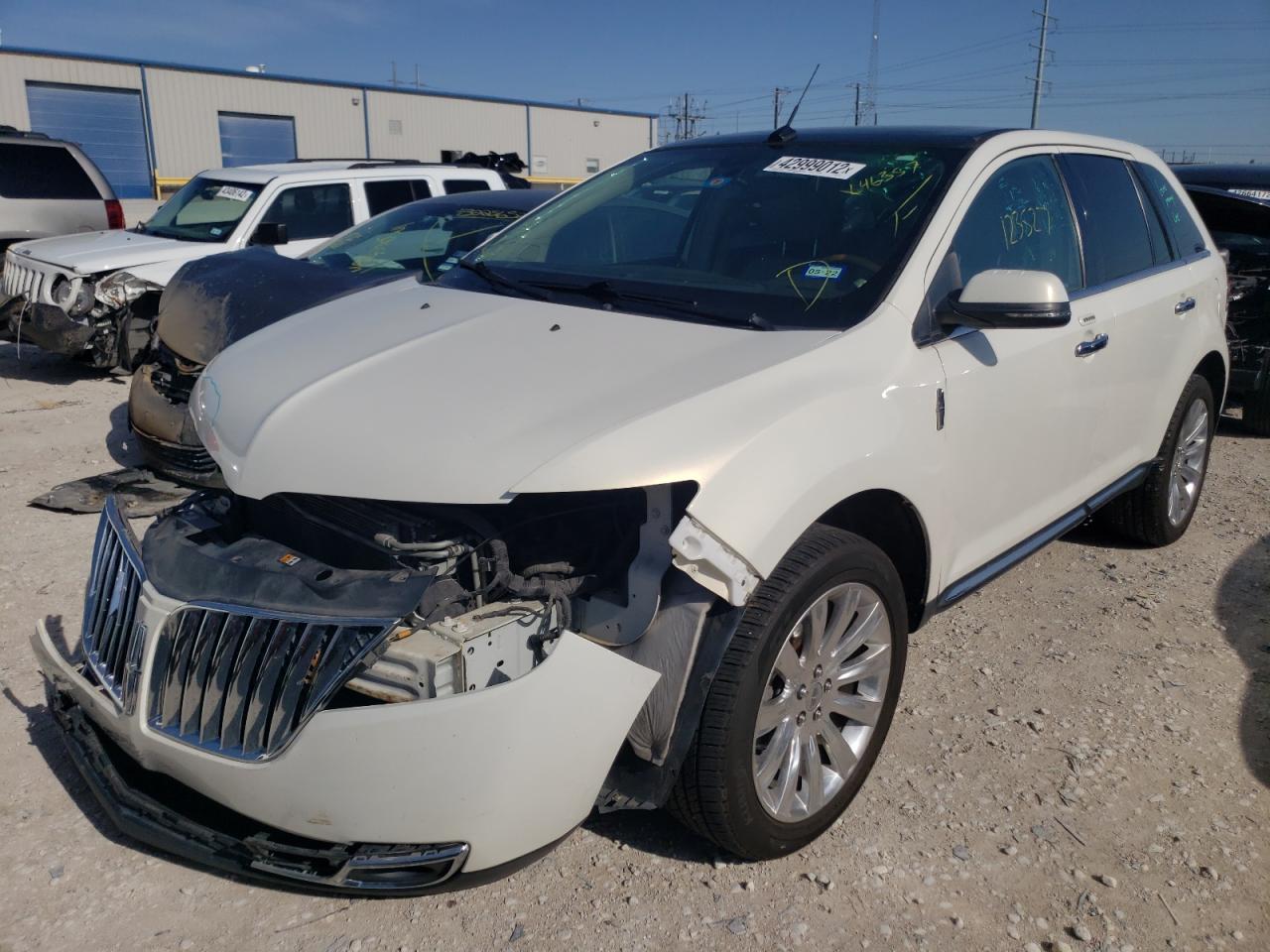 Photo 2 from auction – 2013 LINCOLN MKX with VIN 2LMDJ6JK7DBL46357