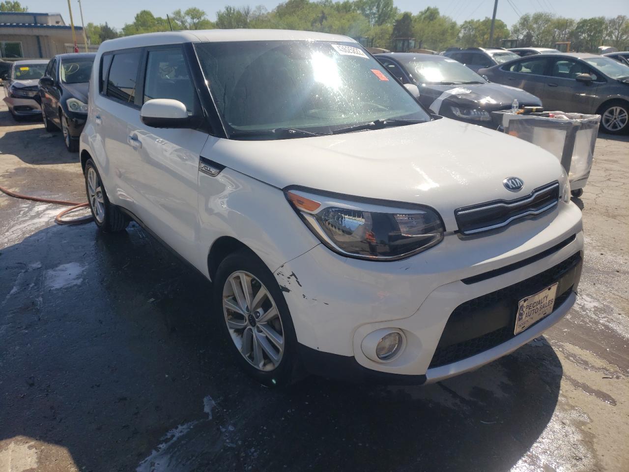 KIA SOUL + 2018 with VIN KNDJP3A54J7507391 - Photo from auction