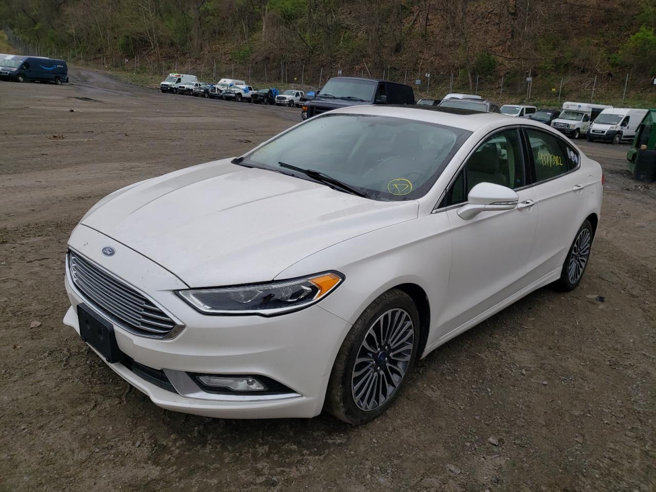 Photo 2 from auction – 2017 FORD FUSION SE with VIN 3FA6P0T97HR202898