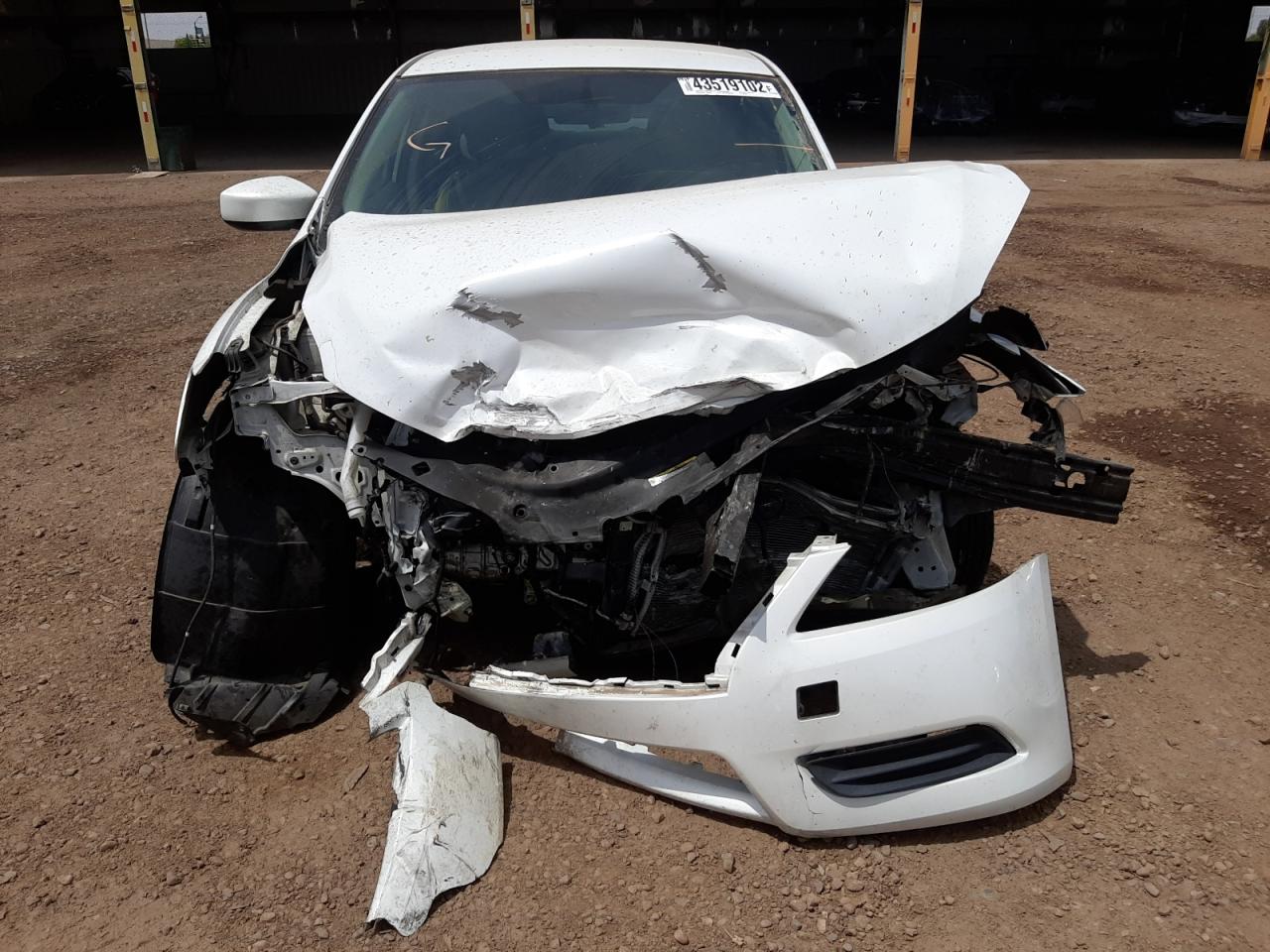 Photo 9 from auction – 2014 NISSAN SENTRA S with VIN 3N1AB7AP3EY341640