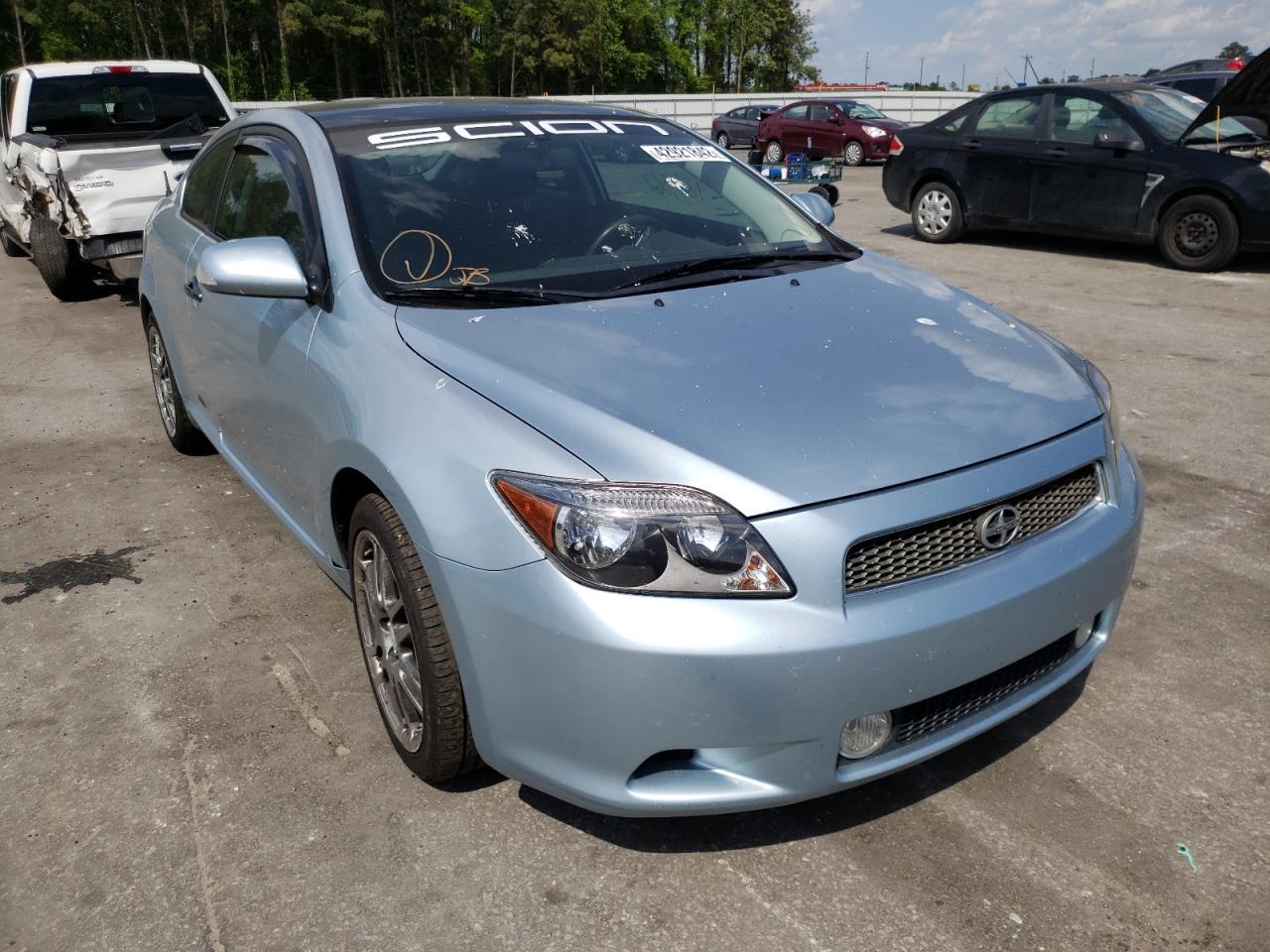 TOYOTA SCION TC 2007 with VIN JTKDE177470145766 - Photo from auction