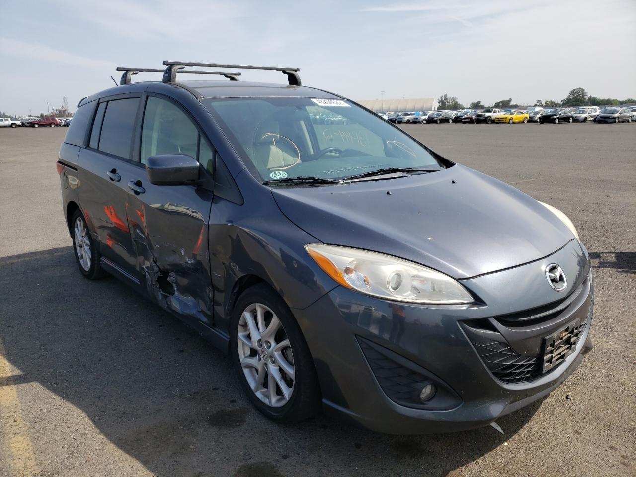 MAZDA 5 2012 with VIN JM1CW2CL3C0124474 - Photo from auction