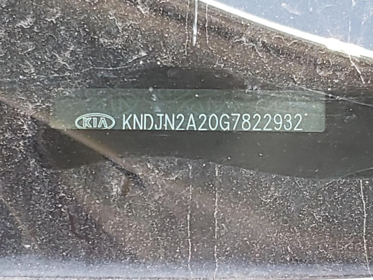 Photo 10 from auction – 2016 KIA SOUL with VIN KNDJN2A20G7822932