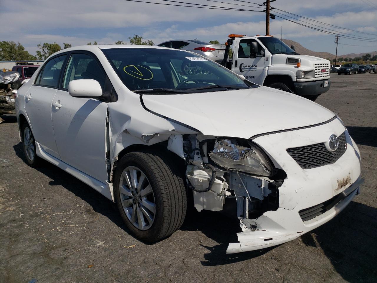 TOYOTA COROLLA BA 2010 with VIN 2T1BU4EEXAC415200 - Photo from auction