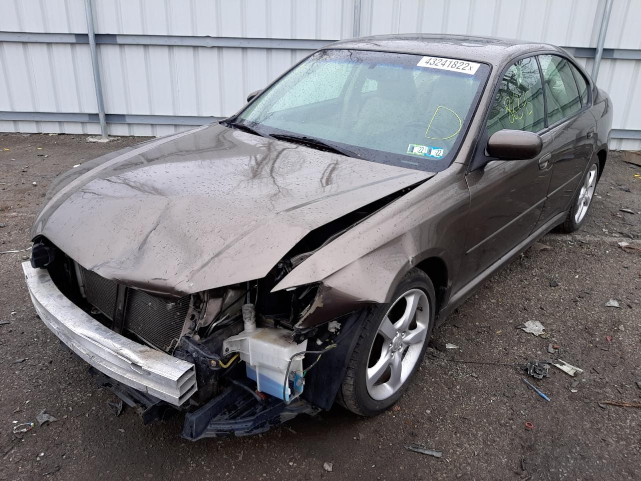 Photo 2 from auction – 2008 SUBARU LEGACY 2.5 with VIN 4S3BL626787209081