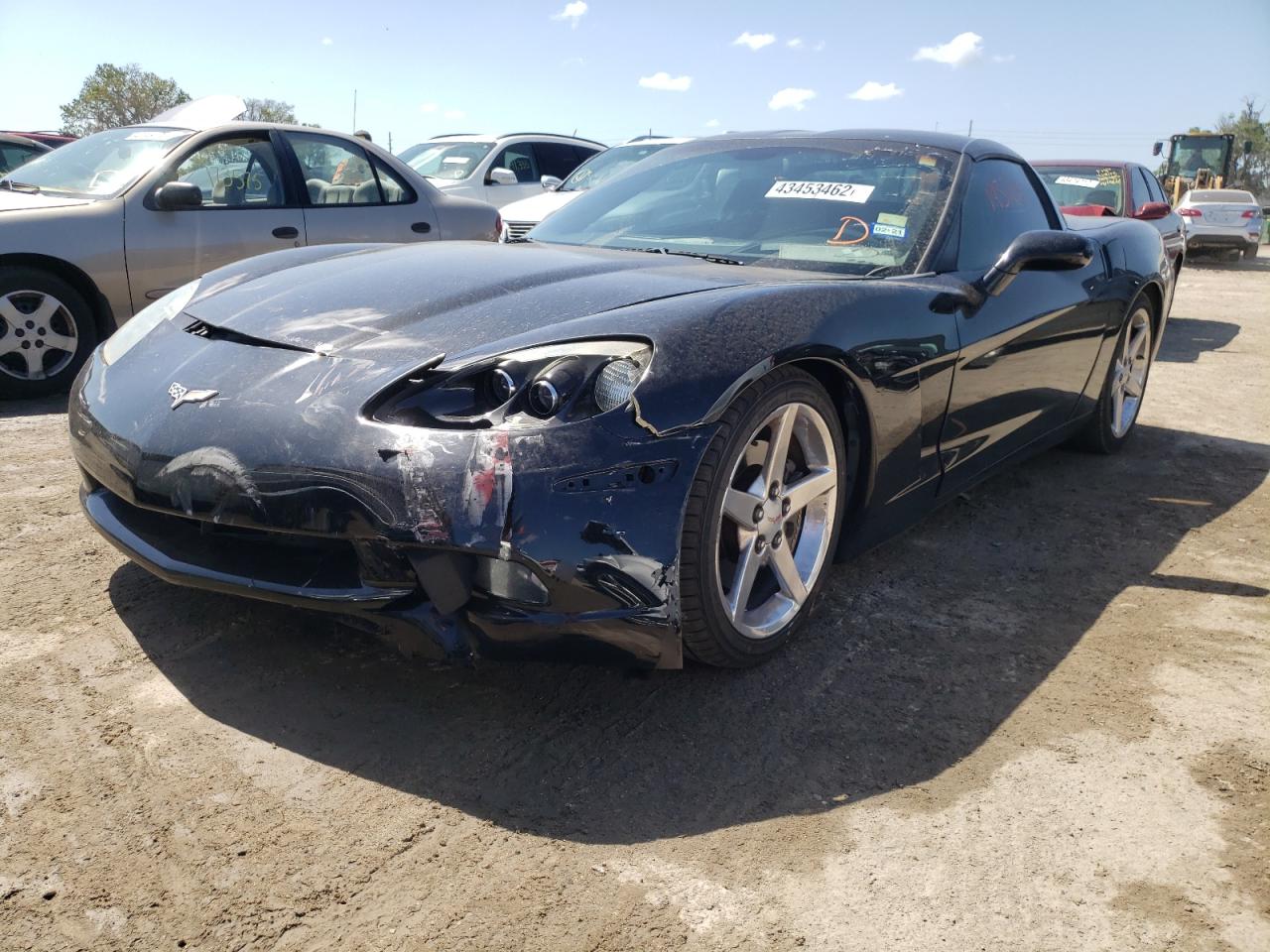 Photo 2 from auction – 2005 CHEVROLET CORVETTE with VIN 1G1YY24U755106078