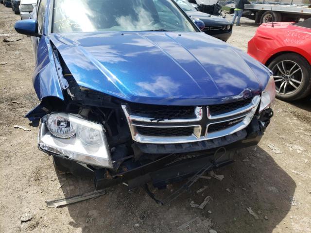 Photo 9 from auction – 2012 DODGE AVENGER SX with VIN 1C3CDZCB7CN182780