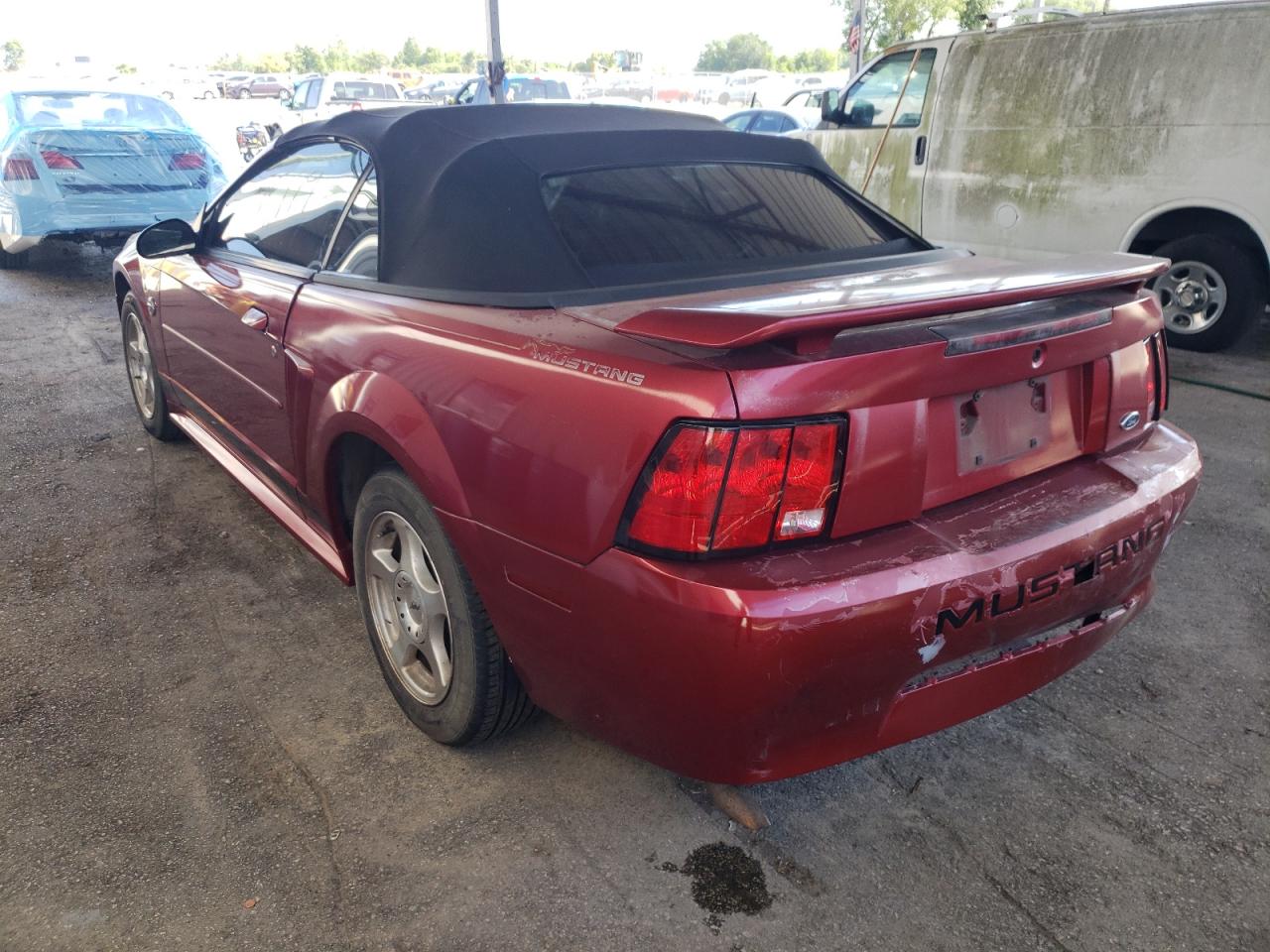 Photo 3 from auction – 2004 FORD MUSTANG with VIN 1FAFP44644F229057