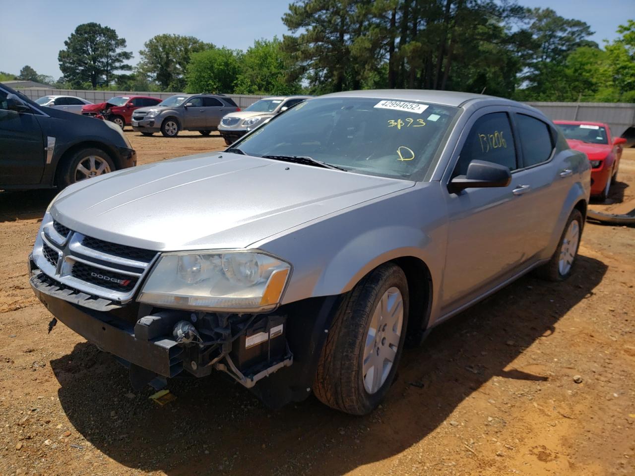 Photo 2 from auction – 2013 DODGE AVENGER SE with VIN 1C3CDZAB6DN613193