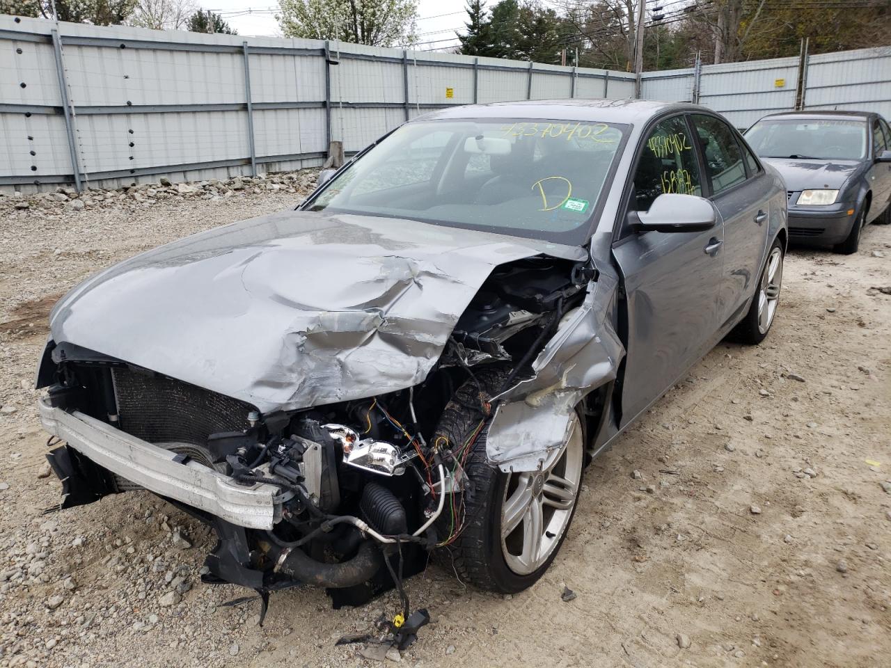 Photo 2 from auction – 2010 AUDI A4 PREMIUM with VIN WAUBFAFL7AN001159