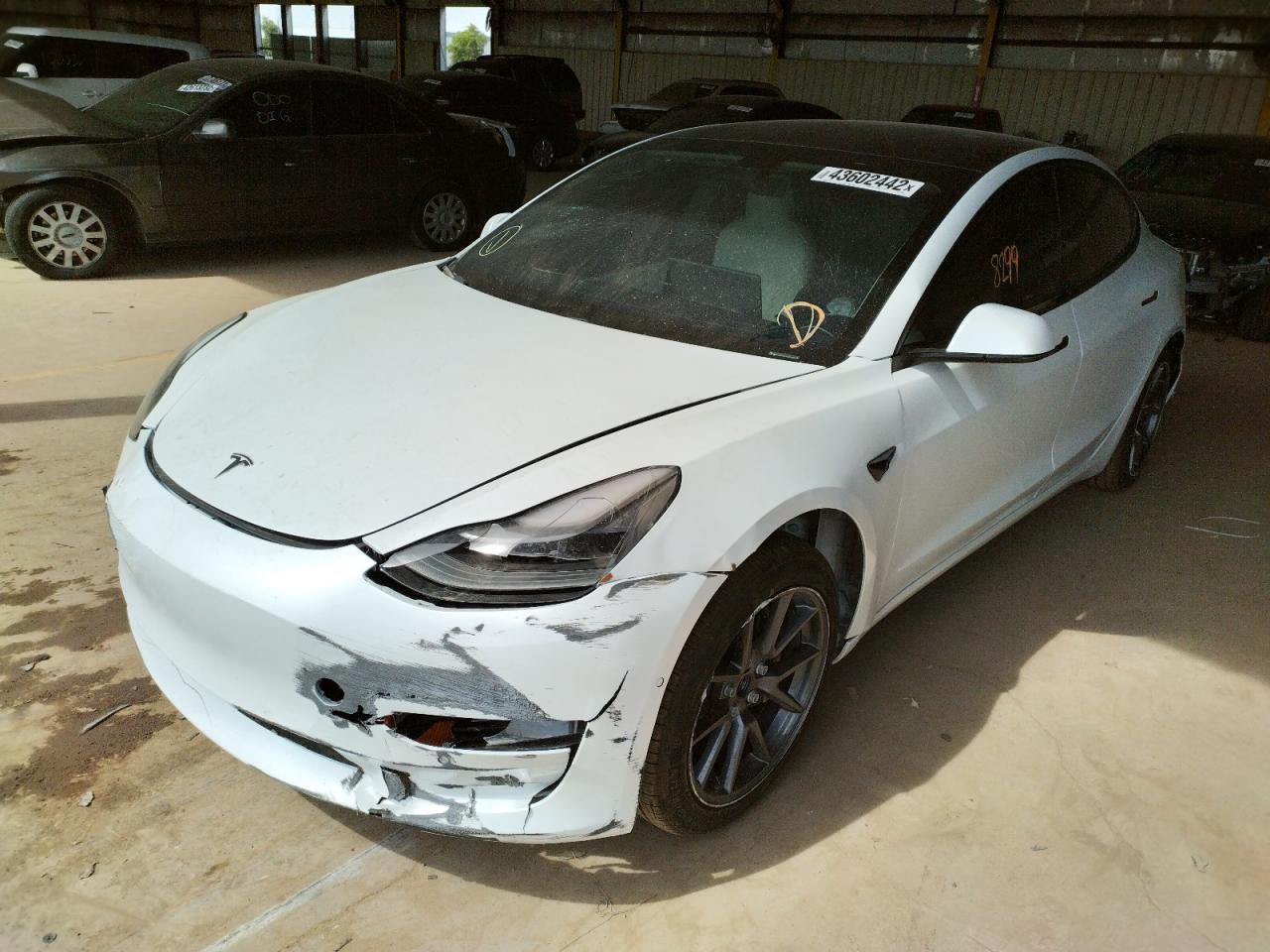 Photo 2 from auction – 2021 TESLA MODEL 3 with VIN 5YJ3E1EA8MF928863
