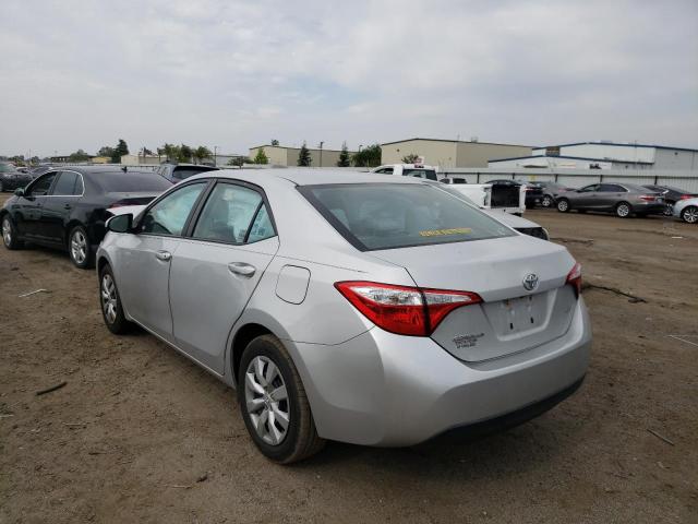 Photo 3 from auction – 2015 TOYOTA COROLLA L with VIN 2T1BURHE3FC329498