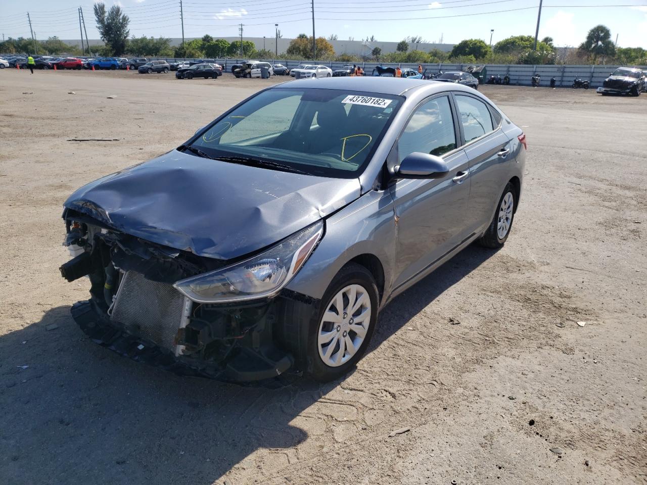 Photo 2 from auction – 2020 HYUNDAI ACCENT SE with VIN 3KPC24A6XLE114679