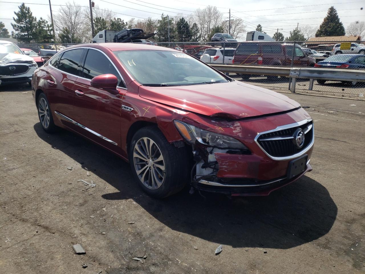 BUICK LACROSSE P 2017 with VIN 1G4ZN5SS9HU192782 - Photo from auction