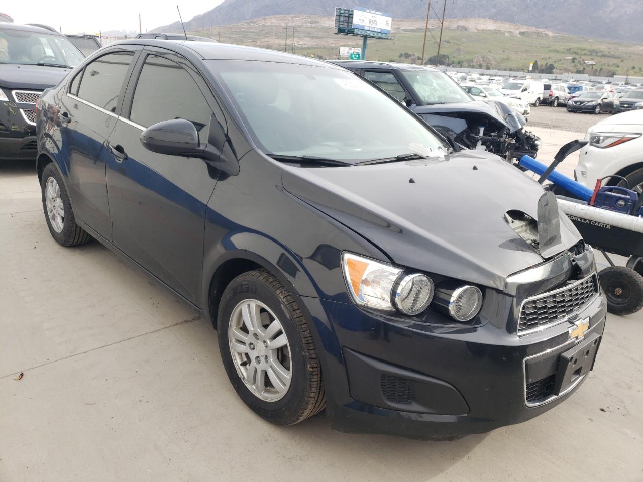 CHEVROLET SONIC LT 2015 with VIN 1G1JC5SB2F4155196 - Photo from auction