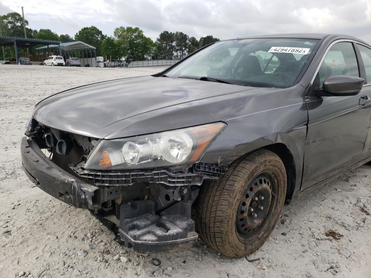 Photo 9 from auction – 2010 HONDA ACCORD LX with VIN 1HGCP2F36AA163965