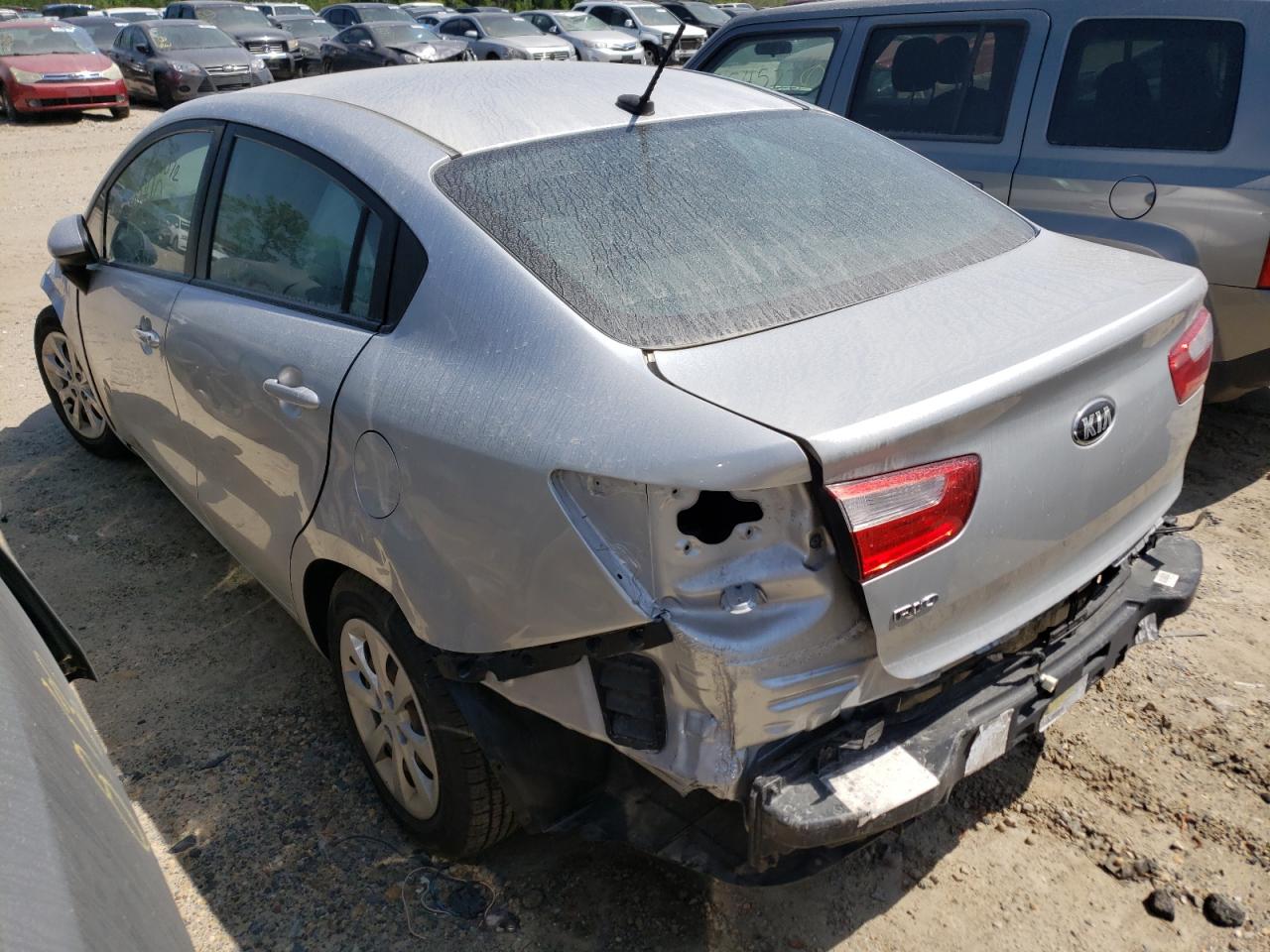 Photo 3 from auction – 2016 KIA RIO LX with VIN KNADM4A36G6688953