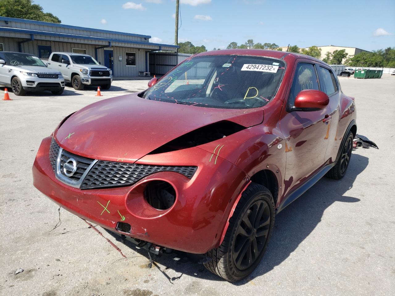 Photo 2 from auction – 2012 NISSAN JUKE S with VIN JN8AF5MVXCT114388