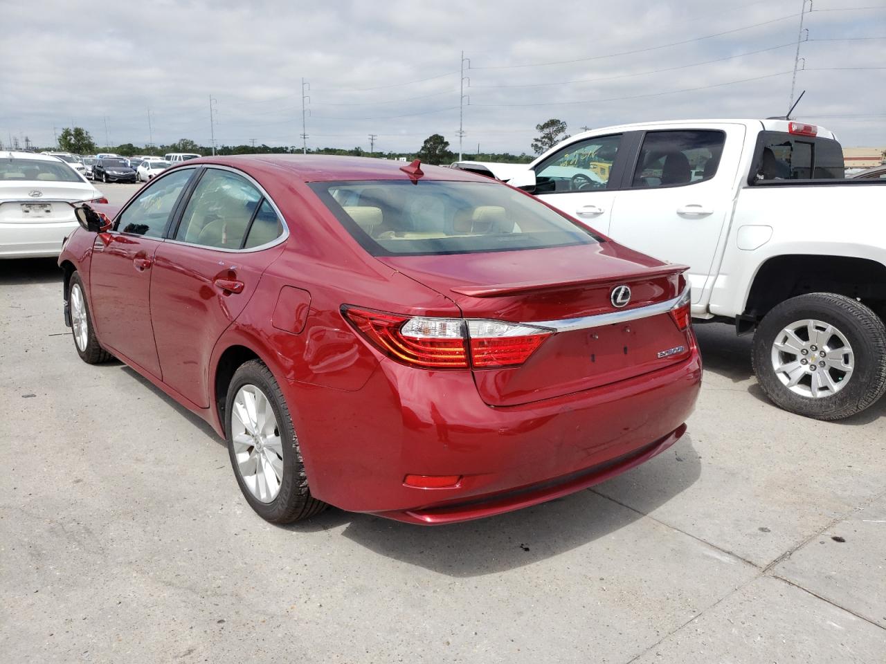 Photo 3 from auction – 2013 LEXUS ES 300H with VIN JTHBW1GG5D2013464