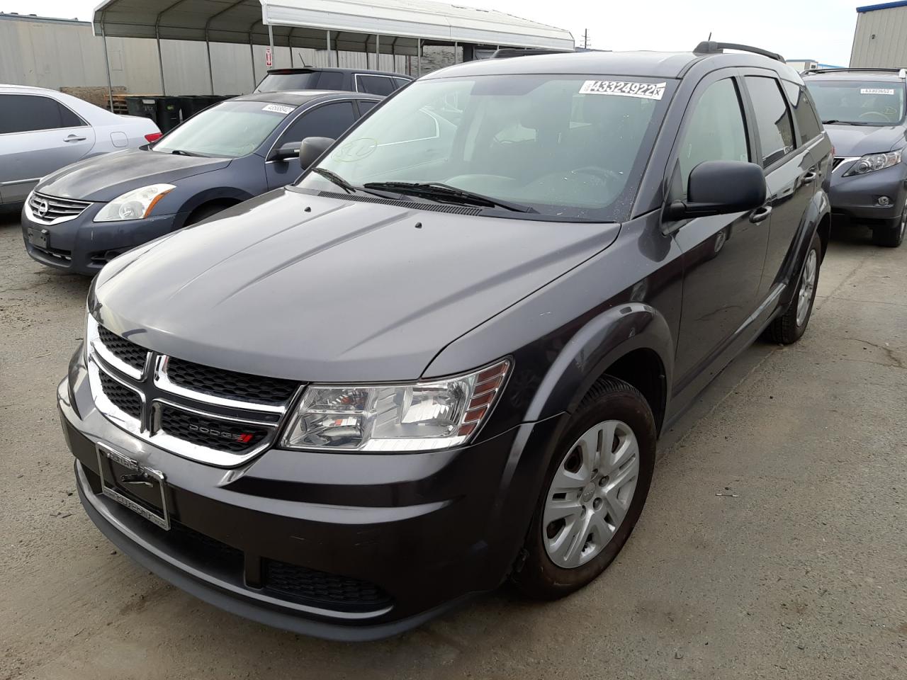 Photo 2 from auction – 2014 DODGE JOURNEY SE with VIN 3C4PDCAB0ET140354