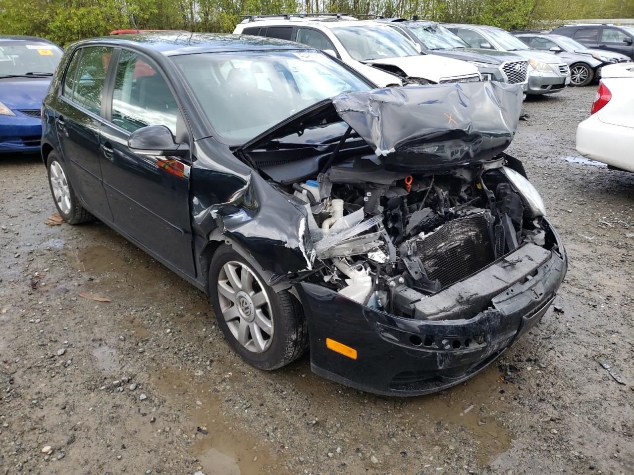 VOLKSWAGEN RABBIT 2009 with VIN WVWDB71K29W036707 - Photo from auction