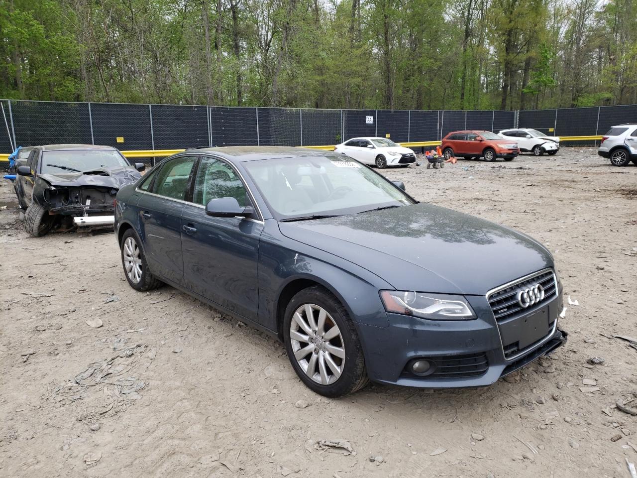 AUDI A4 PREMIUM 2010 with VIN WAUFFAFL2AN041022 - Photo from auction