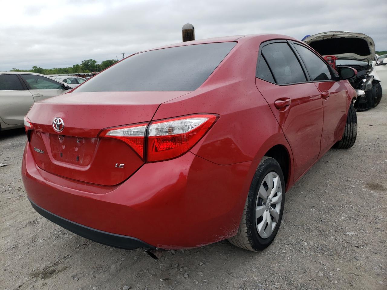 Photo 4 from auction – 2014 TOYOTA COROLLA L with VIN 2T1BURHE3EC133690
