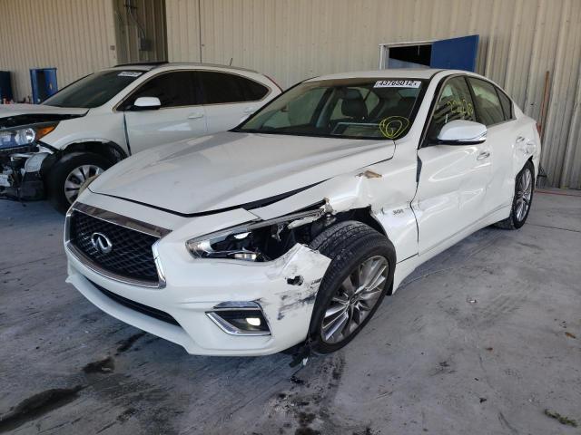 Photo 2 from auction – 2018 INFINITI Q50 LUXE with VIN JN1EV7AP1JM360435