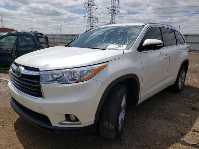 Photo 2 from auction – 2015 TOYOTA HIGHLANDER with VIN 5TDYKRFH5FS097359