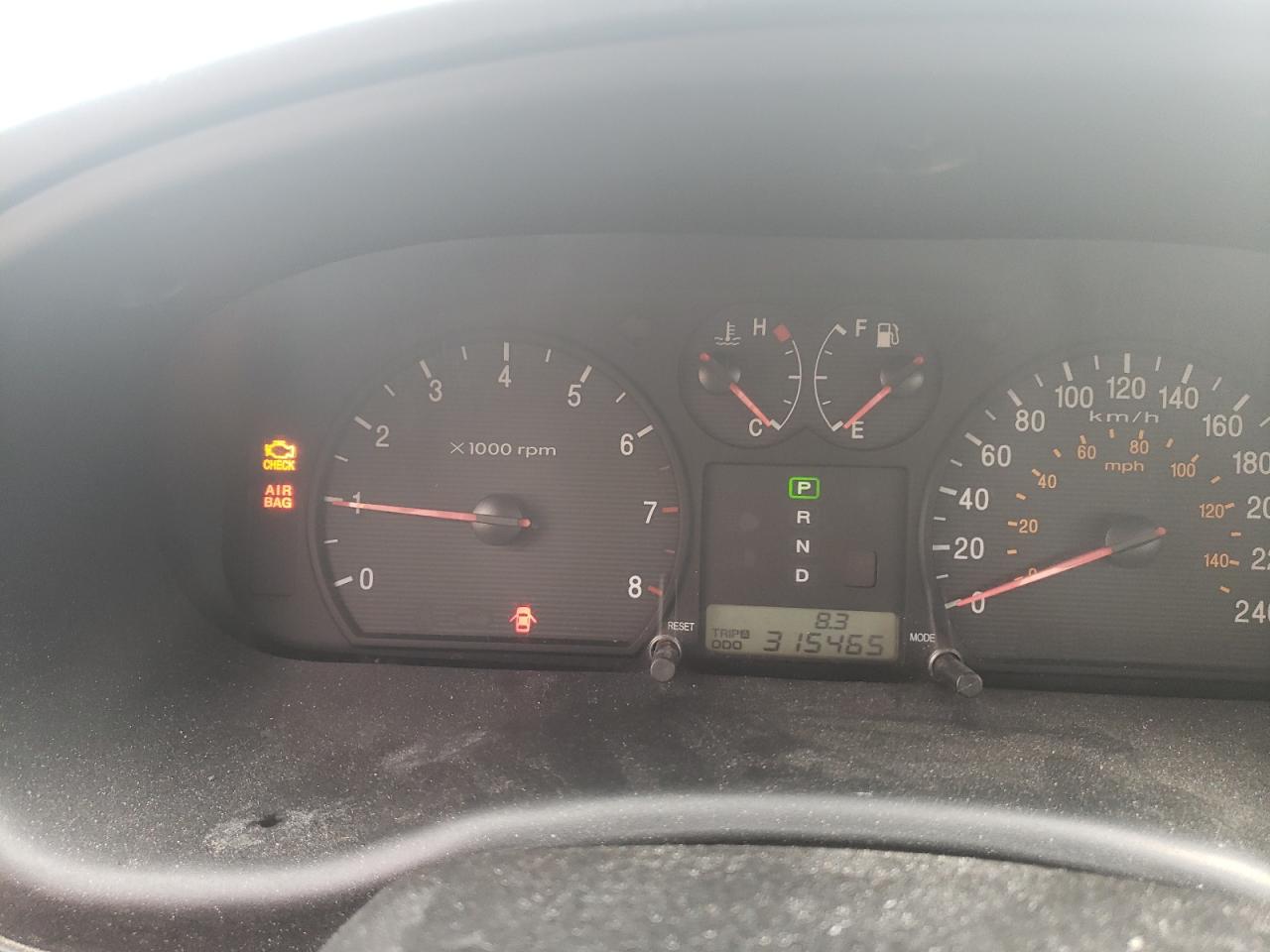 Photo 8 from auction – 2002 HYUNDAI SONATA GL with VIN KMHWF25H82A708038