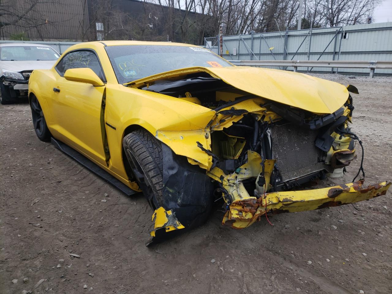 CHEVROLET CAMARO LS 2013 with VIN 2G1FA1E30D9163770 - Photo from auction