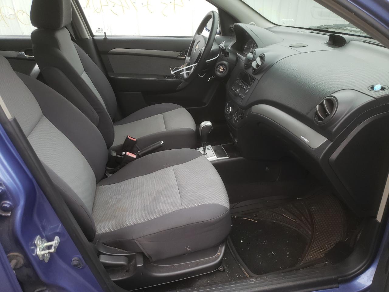 Photo 5 from auction – 2009 CHEVROLET AVEO LS with VIN KL1TD66E59B314307